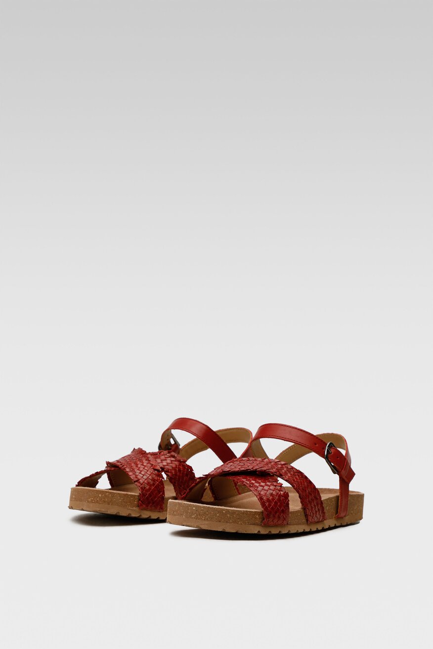 Sandały Lasocki WI12-MARIYO-01 Czerwony