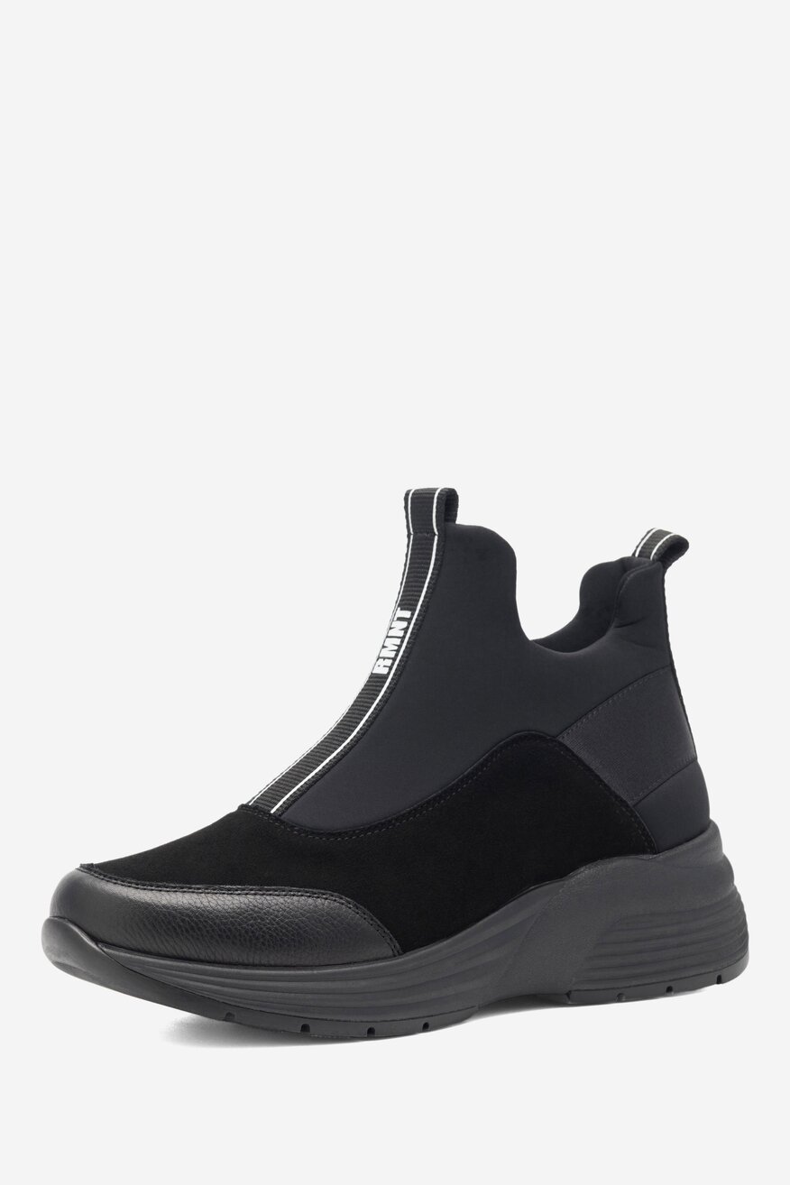 Botki Remonte D6670-03 Czarny