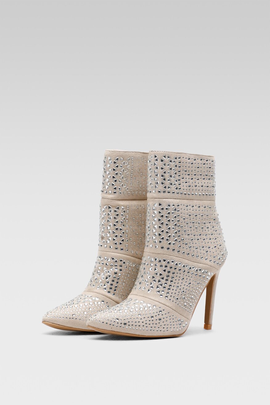 Botki DeeZee H120403-01 Beżowy