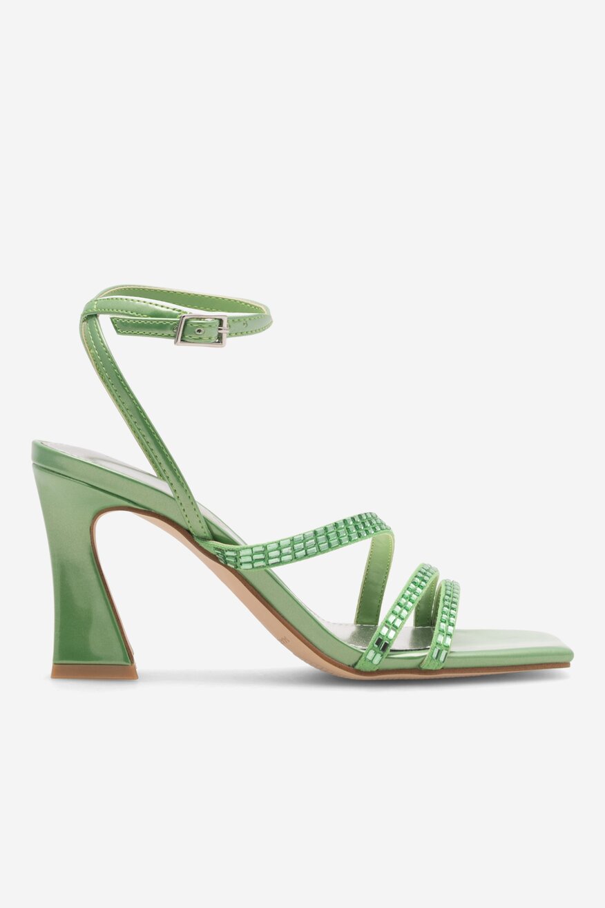 Sandały MARC FISHER F-ZALAY DGN01 Zielony ciemny