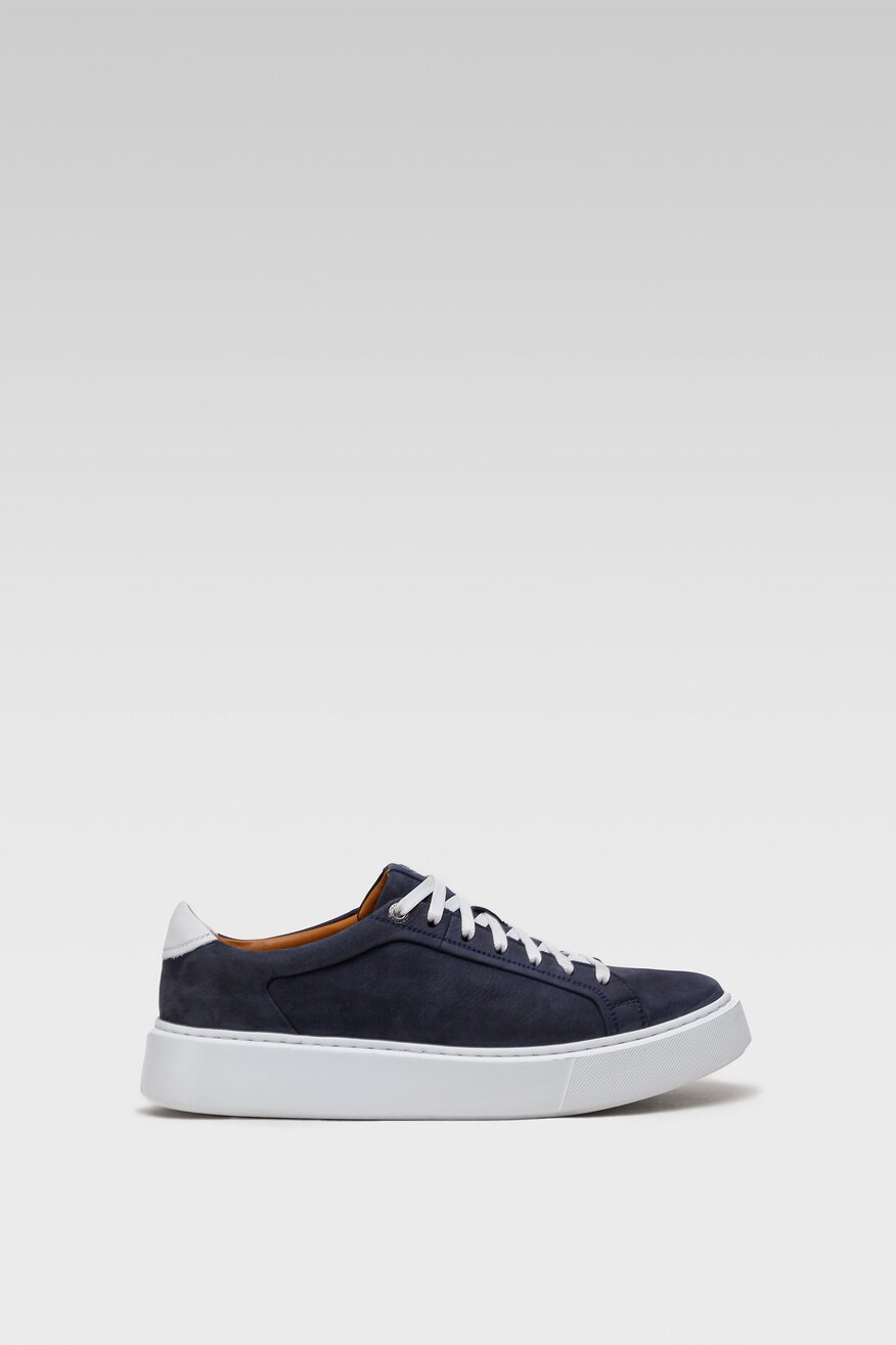 Półbuty Gino Rossi MI08-BOZEMAN-06 Granatowy