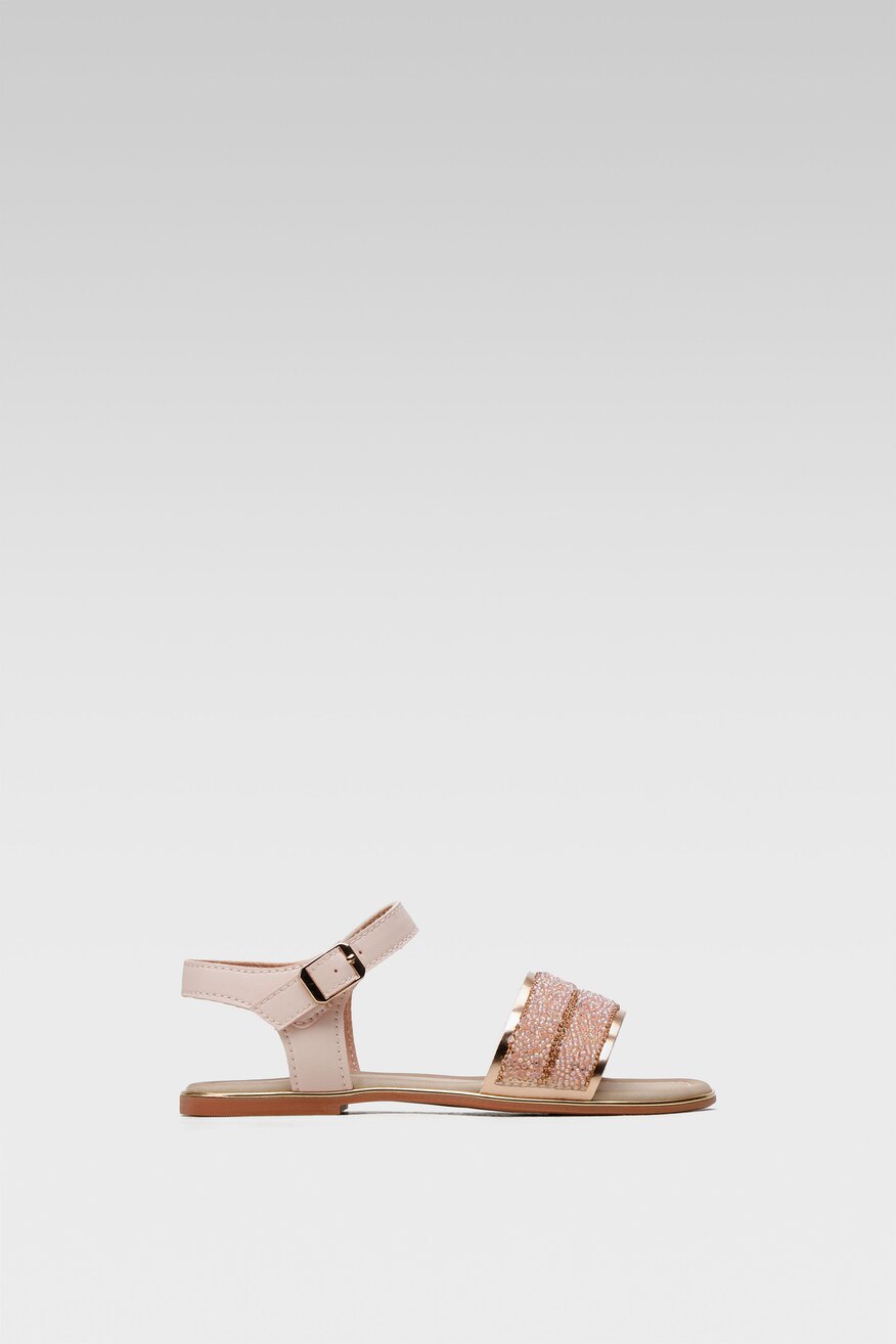 Sandały Nelli Blu CS21882-09 Różowy jasny