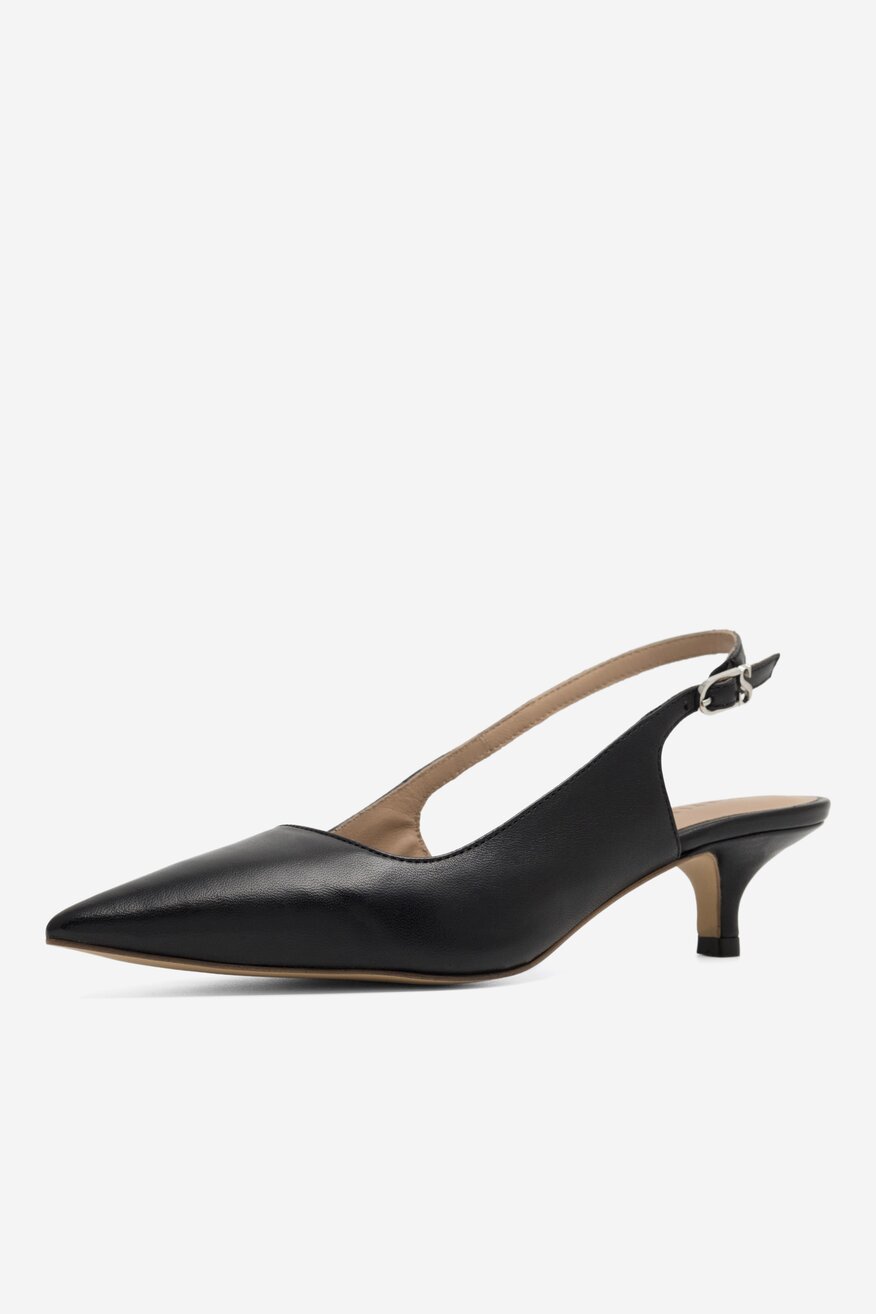 Czółenka SIMPLE ANDORA-108154 Czarny