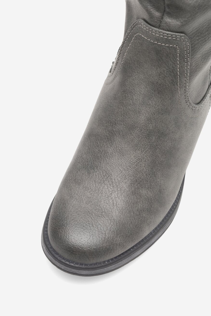 Kozaki Mustang 1293-602 Szary