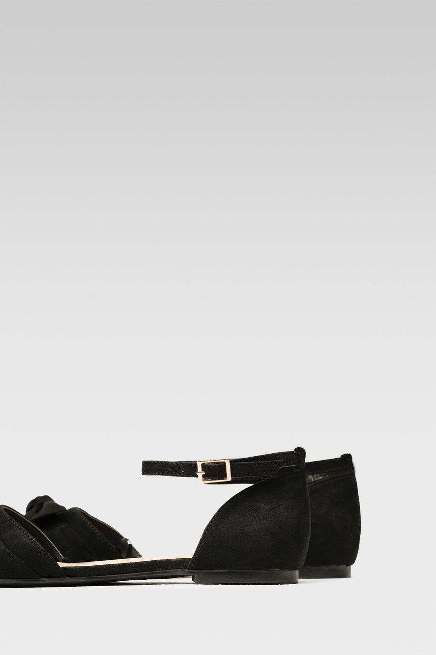 Baleriny Bassano AGK217012 Czarny