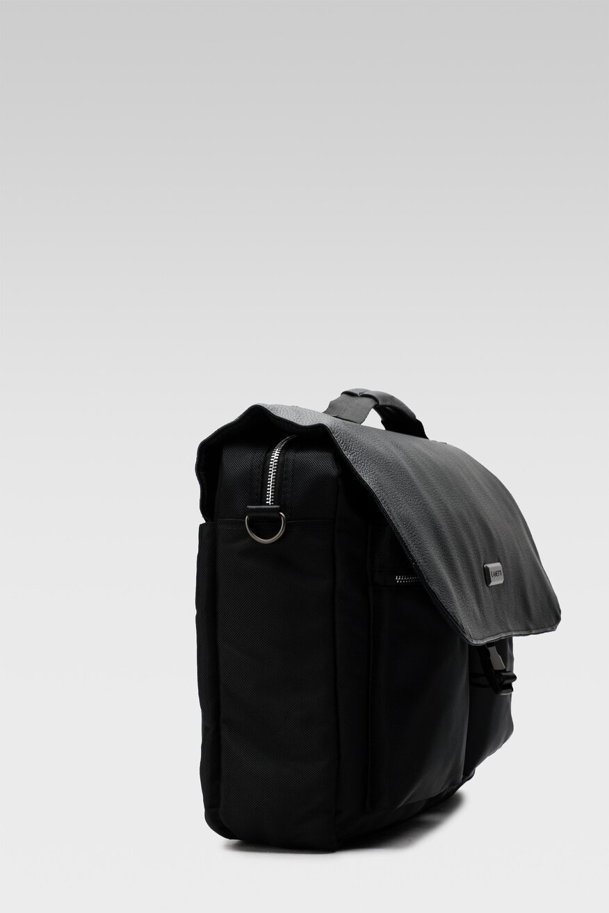 Torba męska Lanetti BMM-U-079-10-08 Czarny