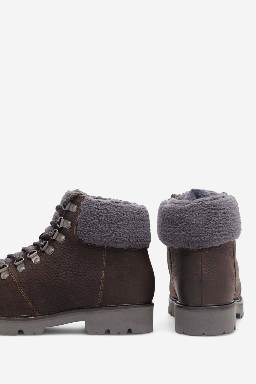 Trzewiki Badura RICHFIELD-17 MI08 Brązowy ciemny