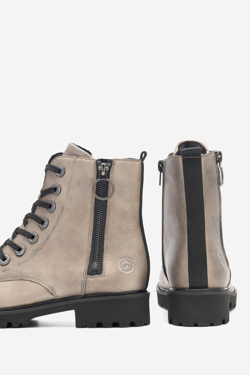 Trzewiki Remonte D8671-91 Srebrny