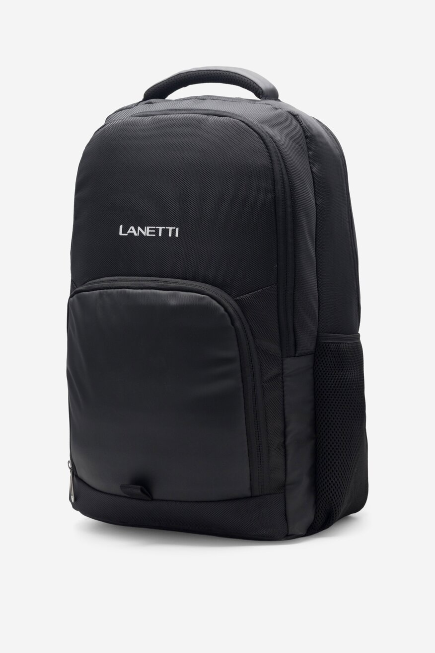 Plecak Lanetti LAN-M-002-S23 Czarny