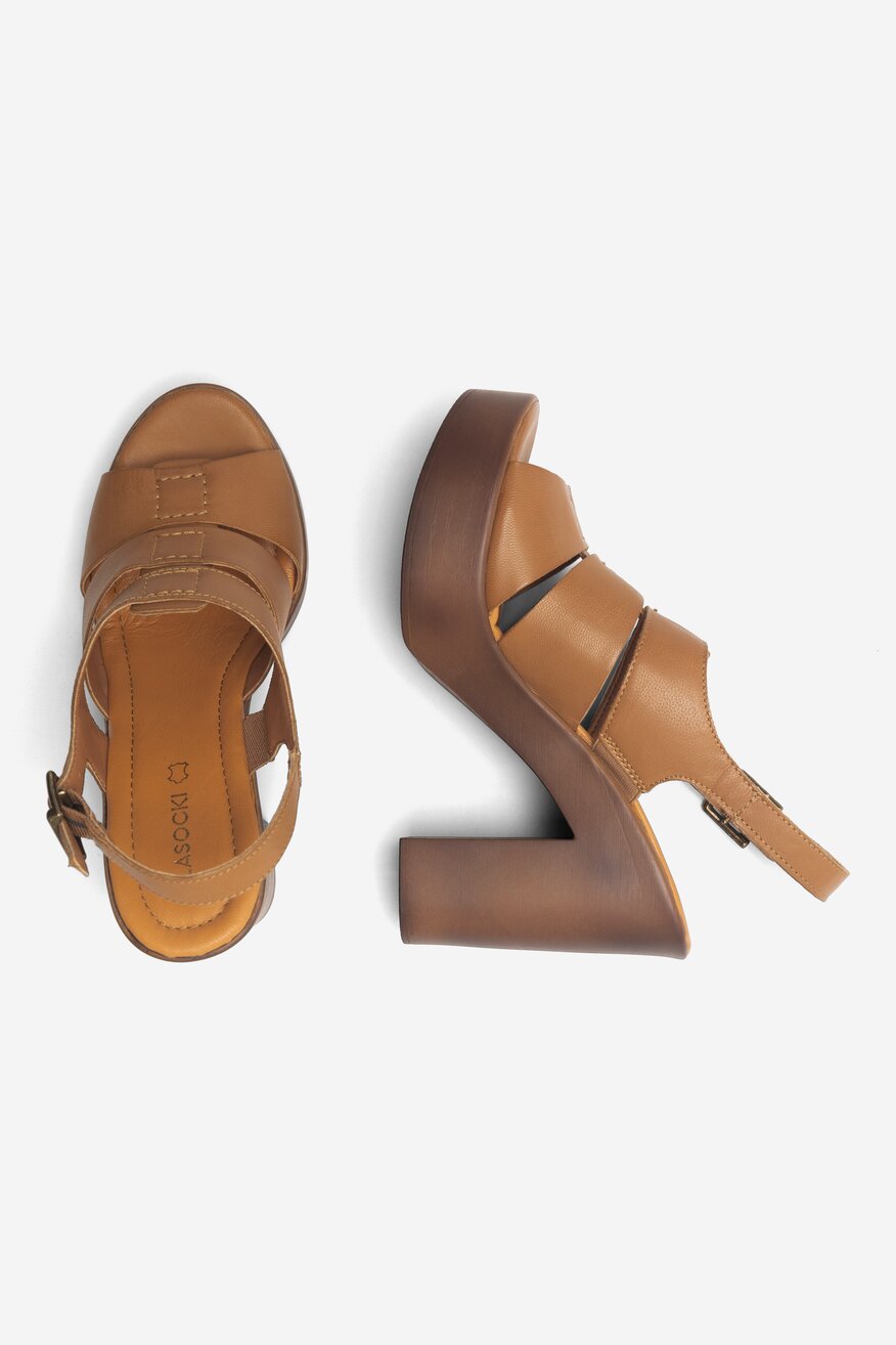 Sandały Lasocki BOLONIA EST-2026-04 Camel