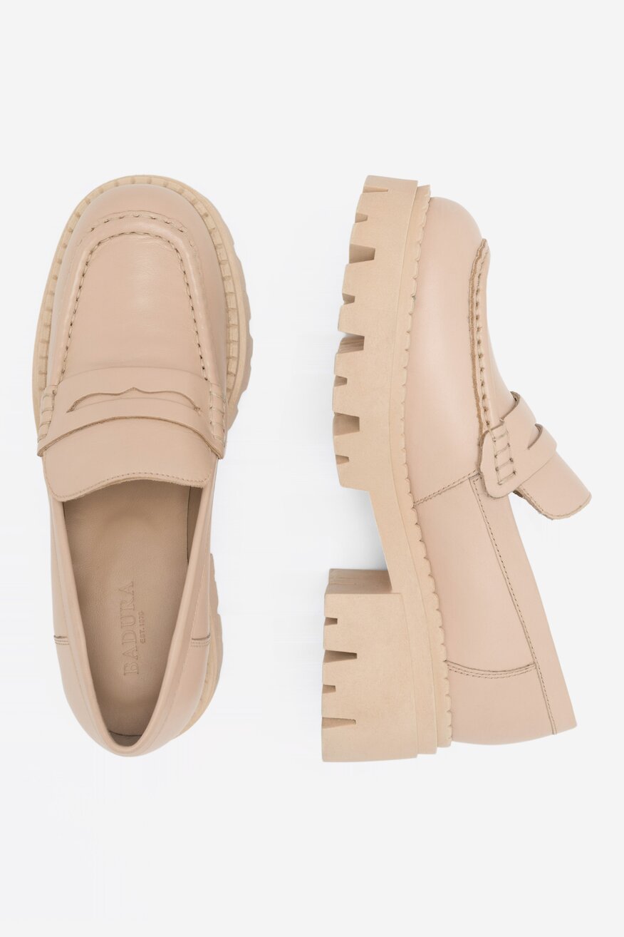Półbuty Badura BOTRICELLO-108113 Beżowy