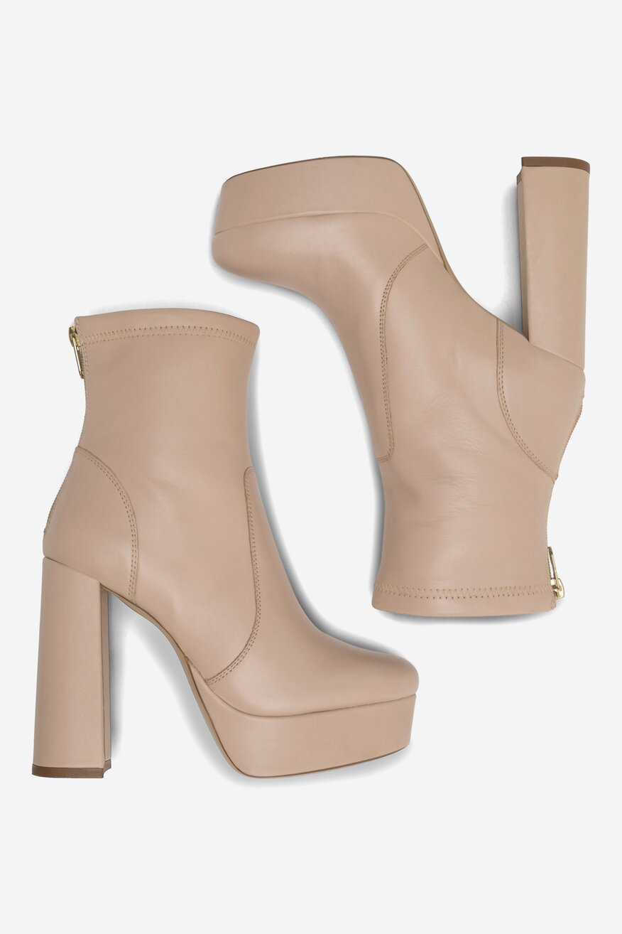 Botki EVA MINGE LUGO-111072 Beżowy