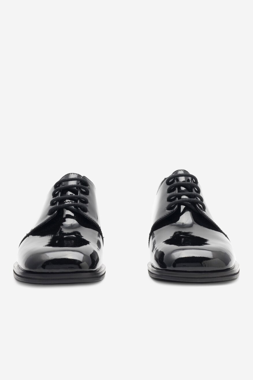 Półbuty SIMPLE VALENCIA-107725 Czarny