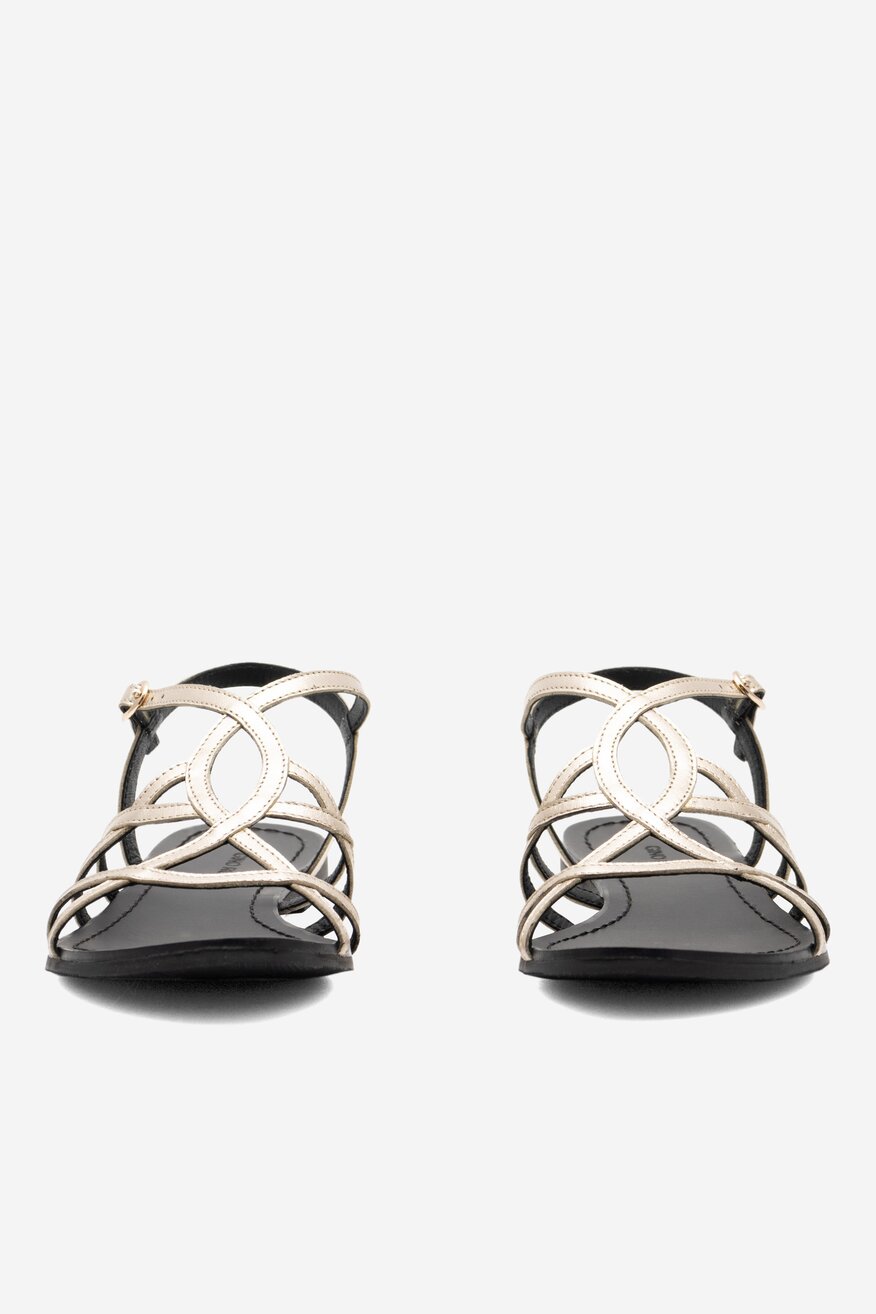 Sandały Gino Rossi LAURA-01W3-005 Złoty