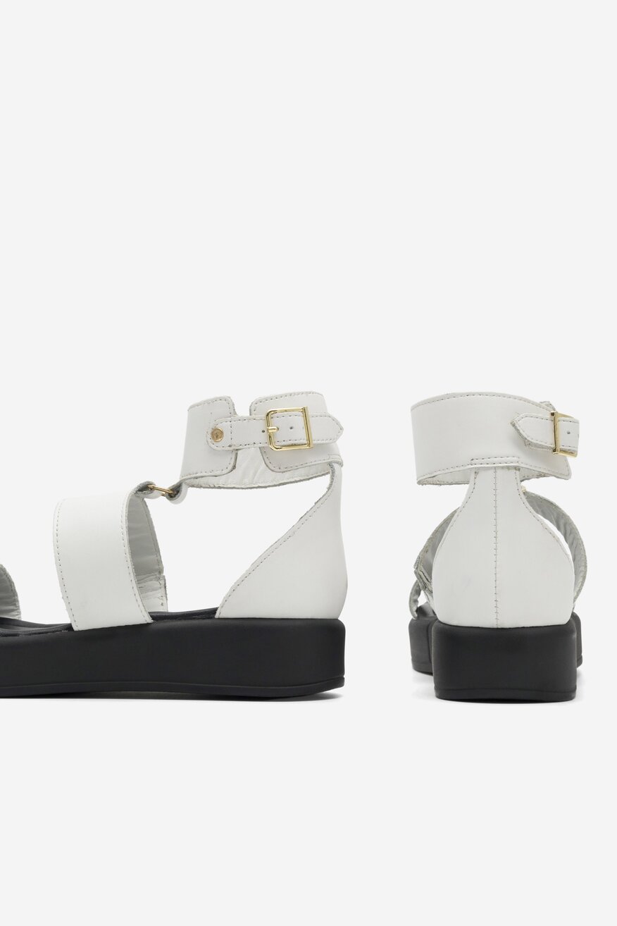 Sandały Sergio Bardi ARC-B1036-01SB Biały