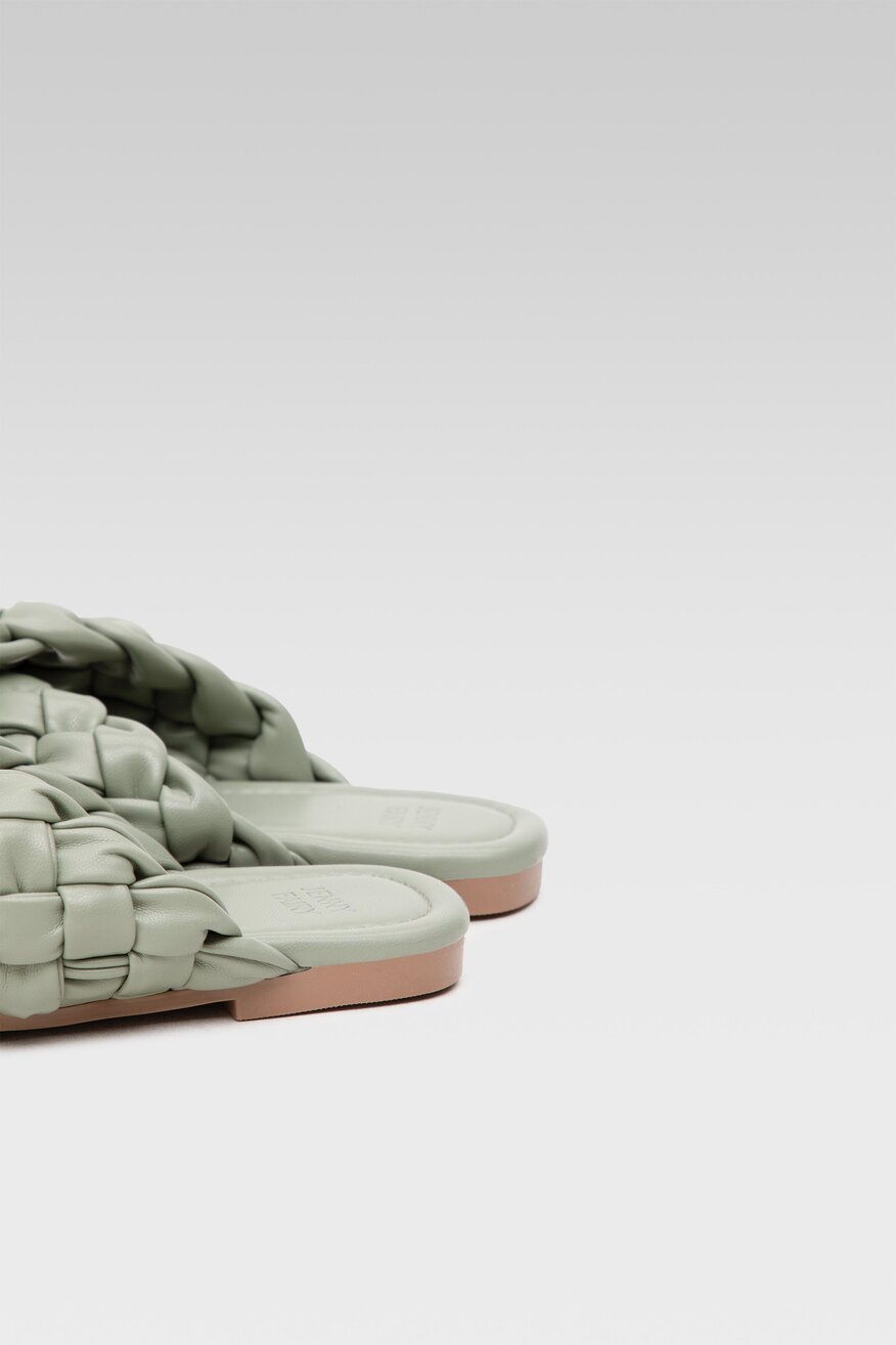 Klapki Jenny Fairy LS5520-10 Zielony