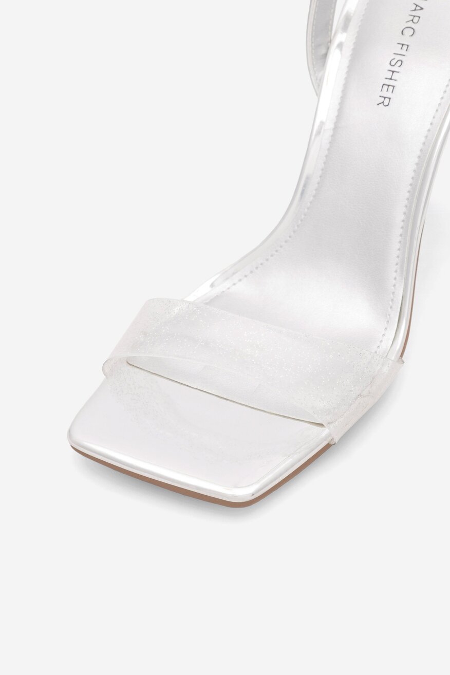 Sandały MARC FISHER F-BRETA SIL01 Srebrny