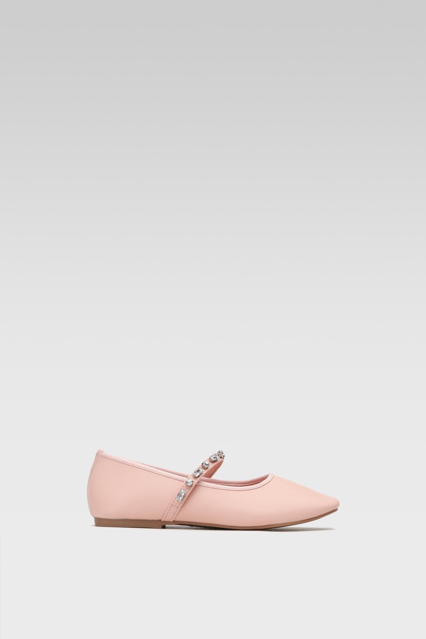 Baleriny DeeZee CS21213-08 Różowy
