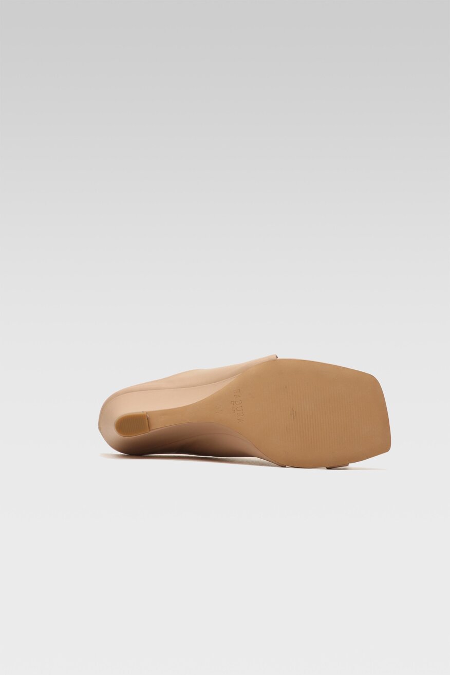 Klapki Badura 22918 Beżowy