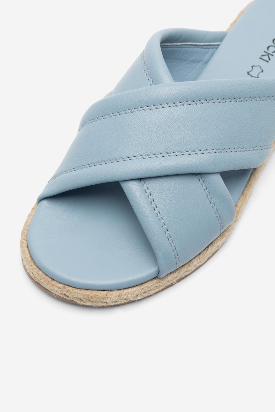 Klapki Lasocki CARPI EST-DOBRAWA-05 Niebieski jasny