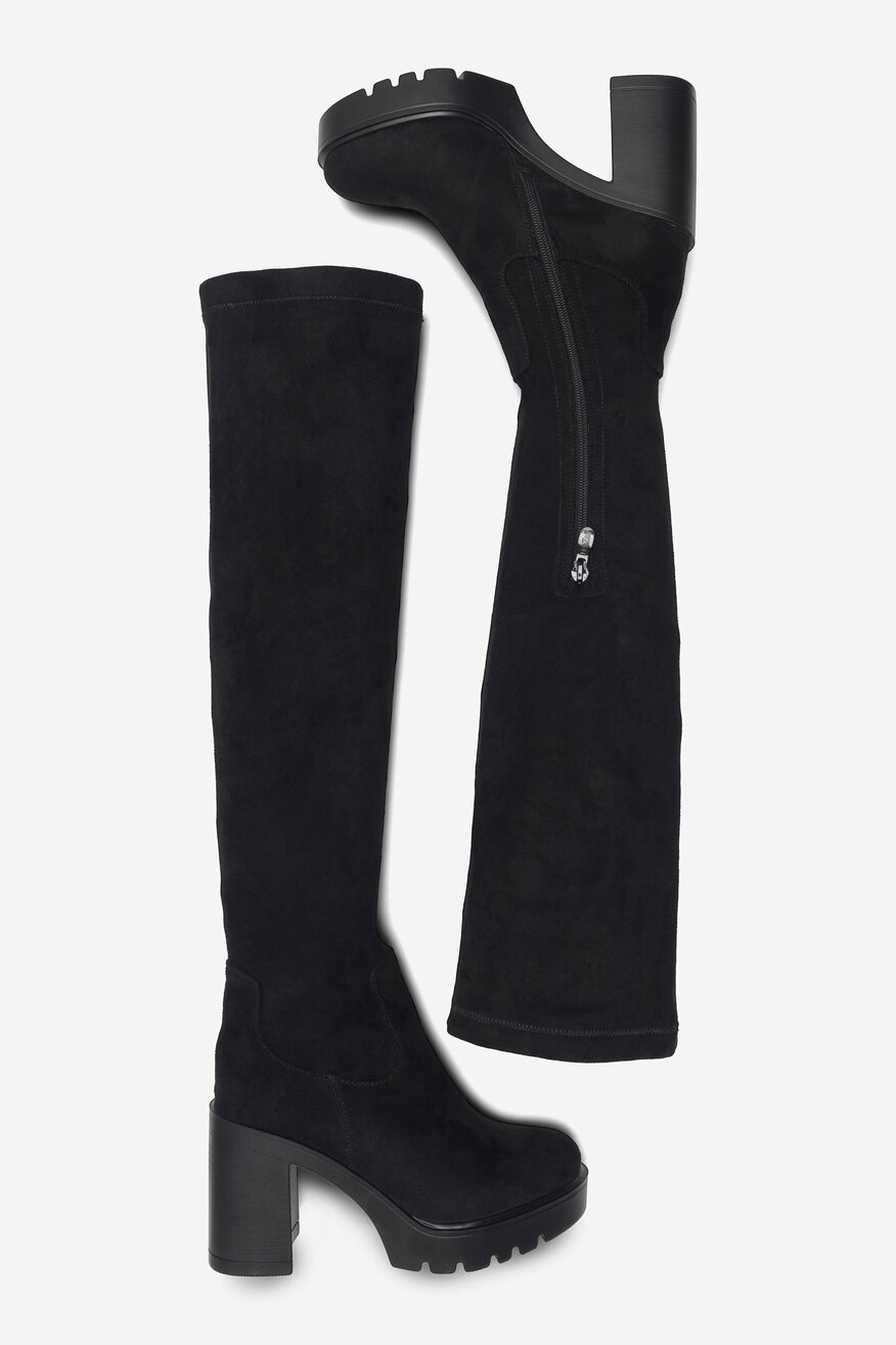 Kozaki DeeZee WS19343-01 Czarny