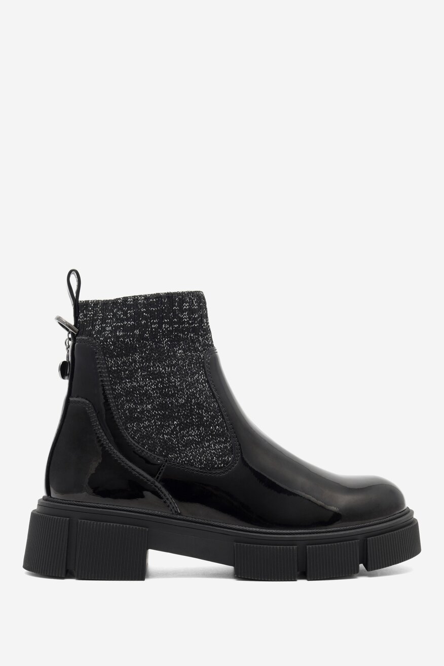 Botki DeeZee CS6191-01 Czarny