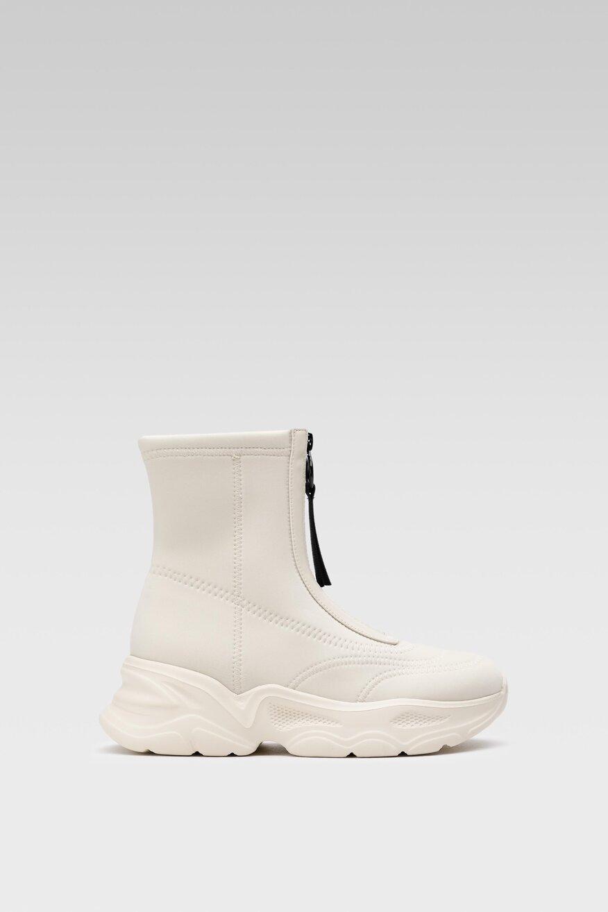 Botki Nylon Red WSQ2101-12 Beżowy