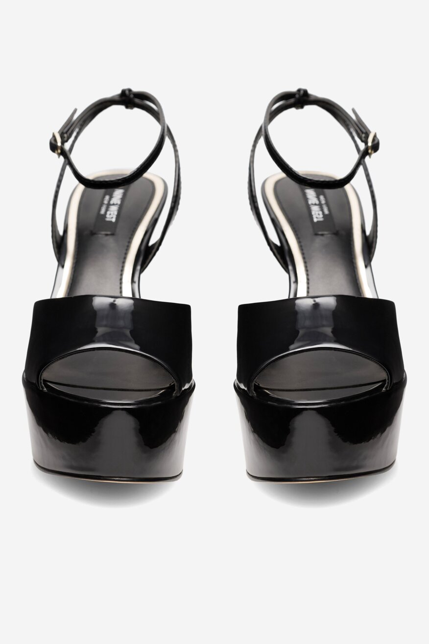 Sandały NINE WEST CHANDA ZL23031CC Czarny