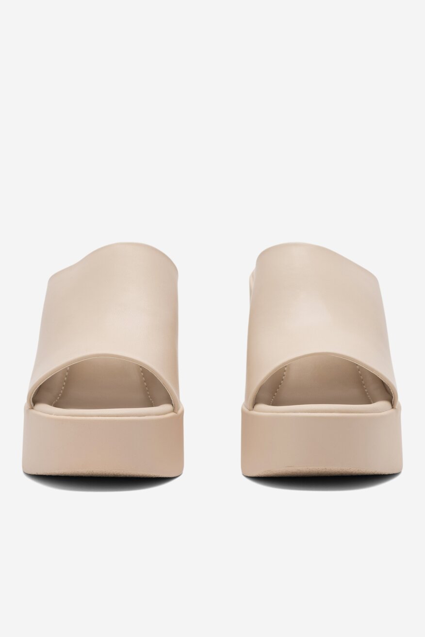 Klapki DeeZee MEGYN H85819-1 Beżowy