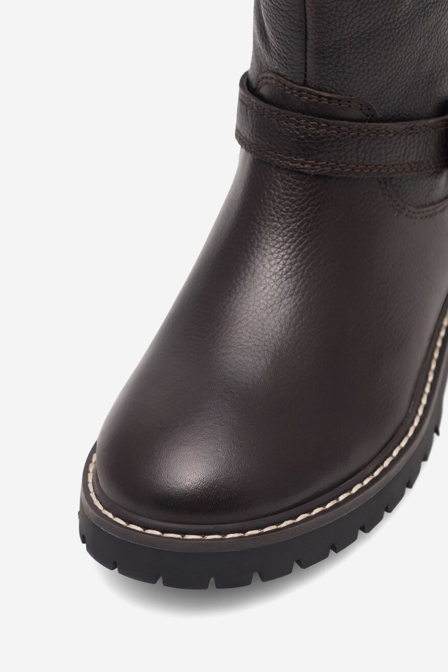 Trzewiki Badura 9K7518 Brązowy