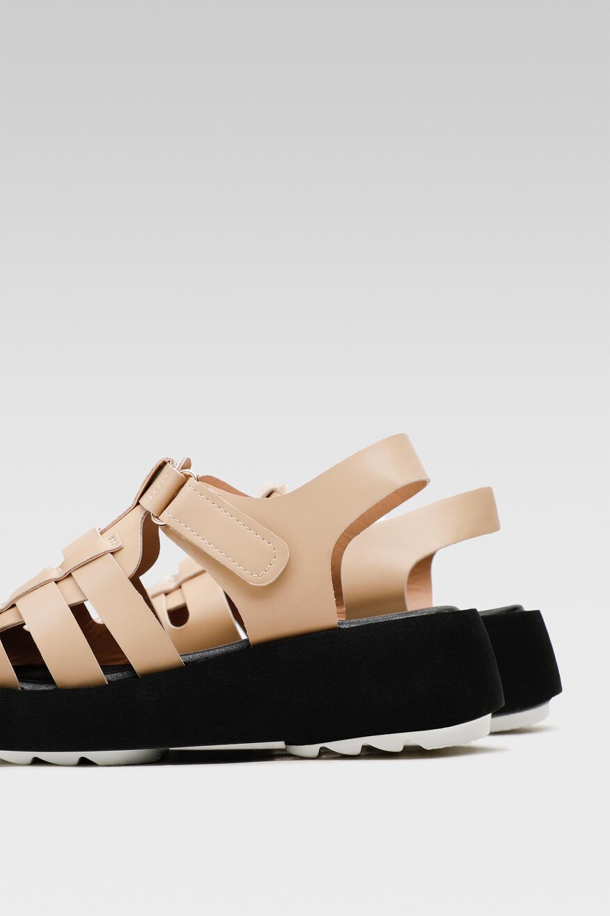 Sandały Jenny Fairy WS116-05 Beżowy ciemny