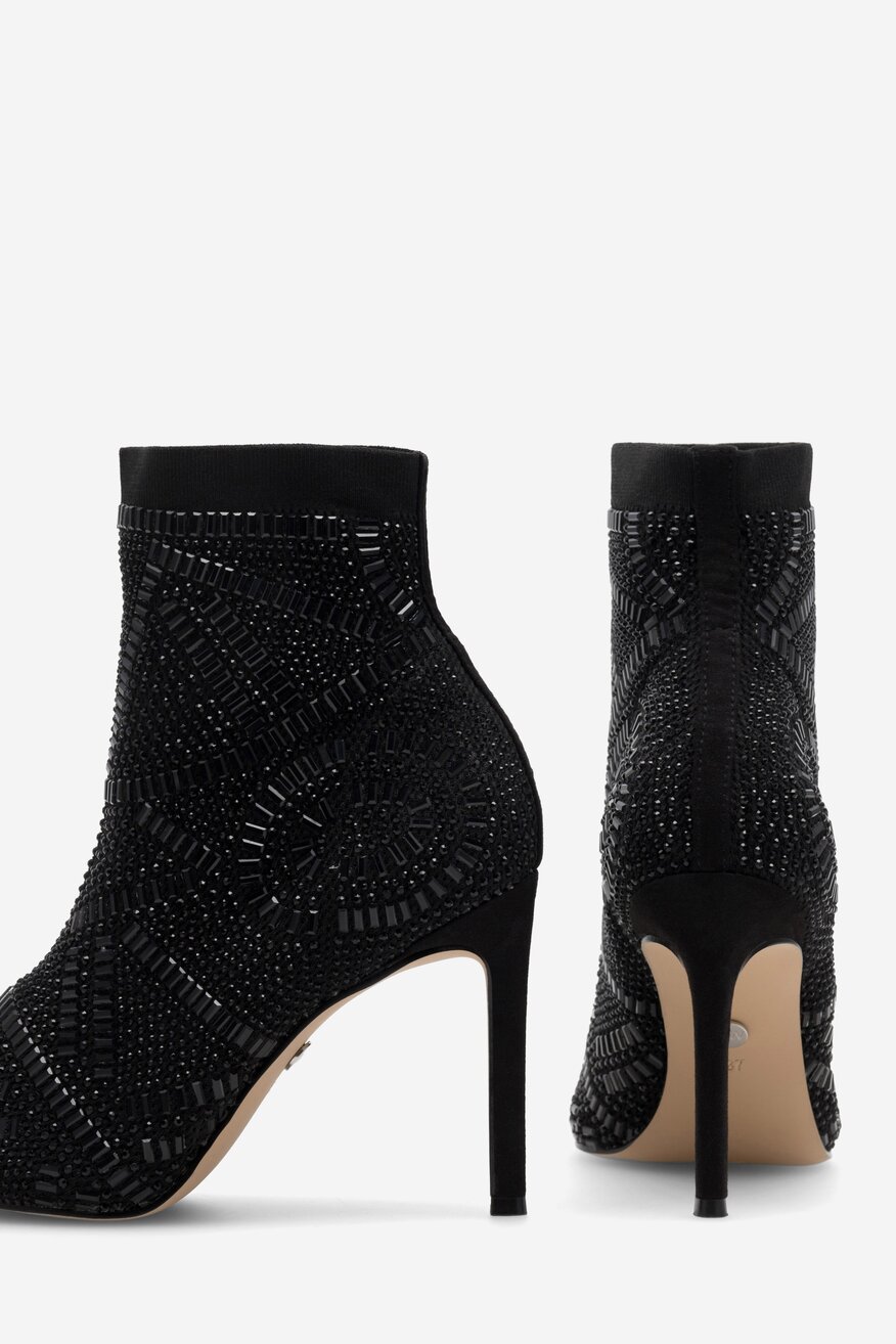 Botki NINE WEST MAYSAN FF-1717-5 Czarny