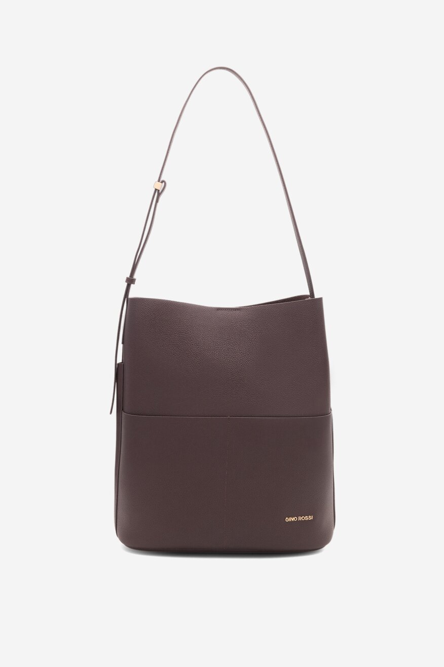 Torebka Gino Rossi CS7779 Brązowy ciemny