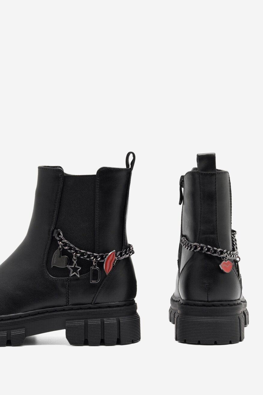 Botki DeeZee CS5906-01 Czarny