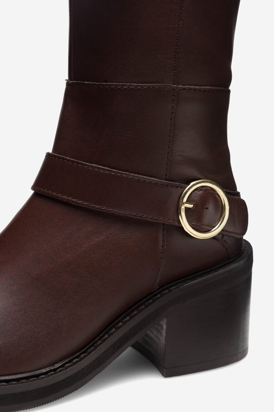 Kozaki Sergio Bardi KAP-C1048-02SB Brązowy