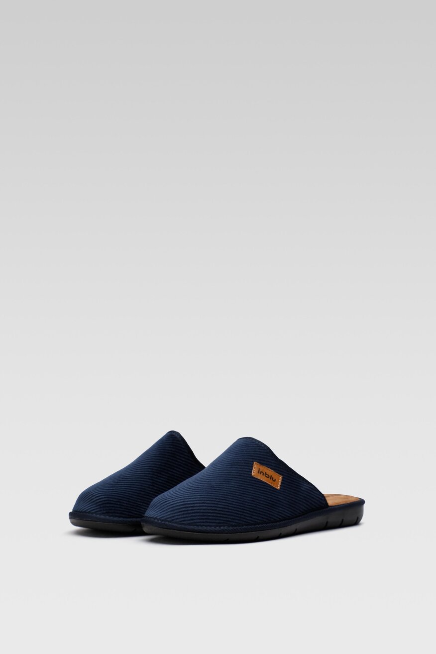 Kapcie Inblu 9119VU01 Granatowy