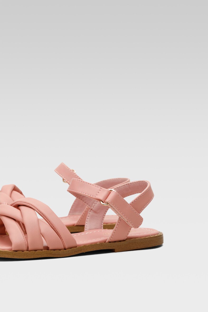 Sandały Nelli Blu CS21092-02 Różowy jasny