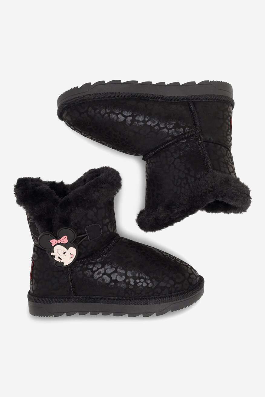 Botki Mickey&Friends AW23-6DSTC-B Czarny