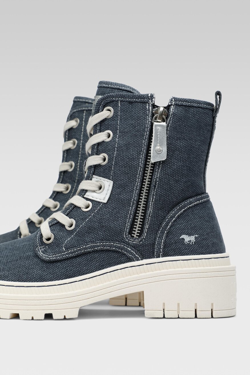 Trzewiki Mustang 1421-501 Granatowy