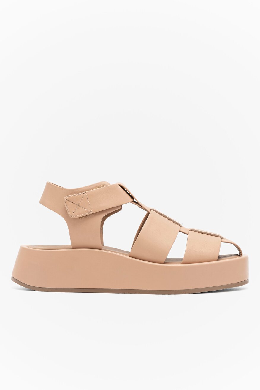 Sandały SIMPLE LORRET-31793 Beżowy
