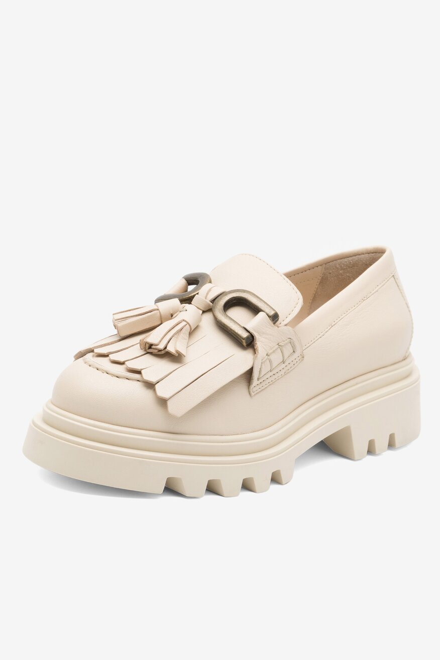 Półbuty Badura 22SS24 Beżowy