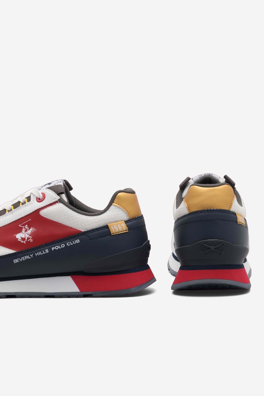 Sneakers Beverly Hills Polo Club BANNED-01 Biały