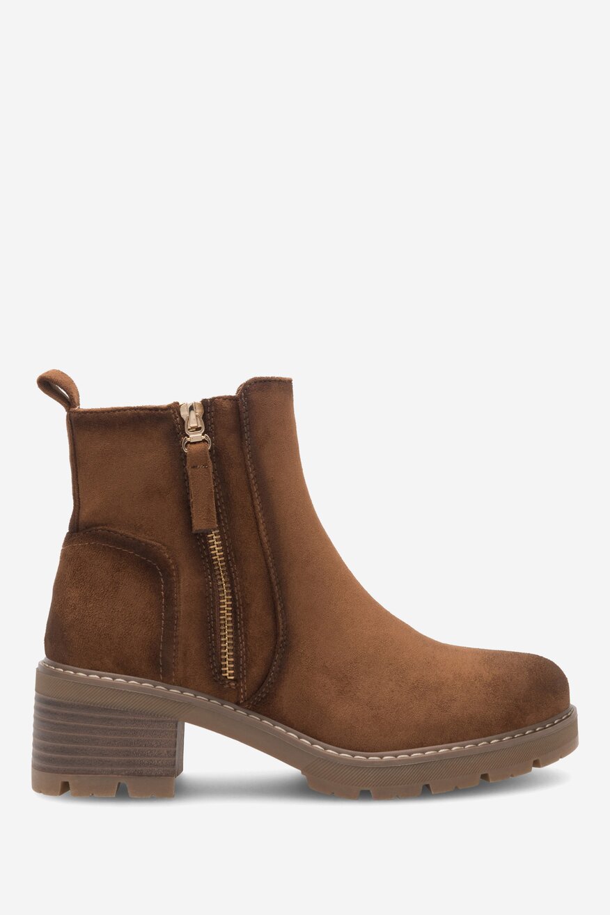 Botki Clara Barson BRIGITTE HL23202 Camel