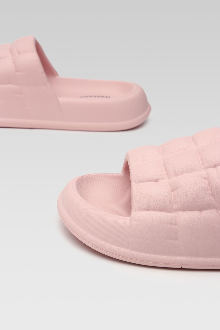 Klapki basenowe Bassano NA22-05-75 Różowy jasny