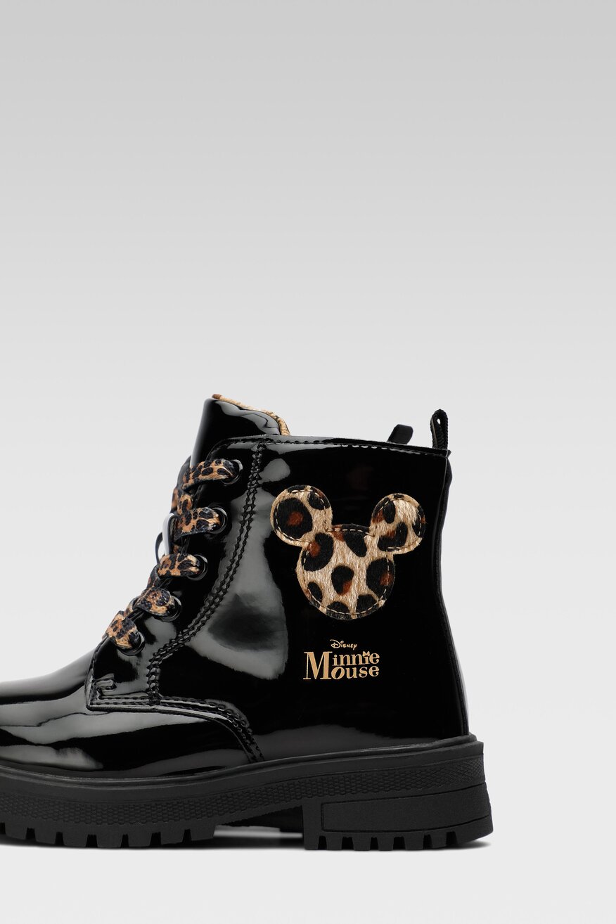 Kozaki Mickey&Friends CM-AW22-040DSTC-B Czarny