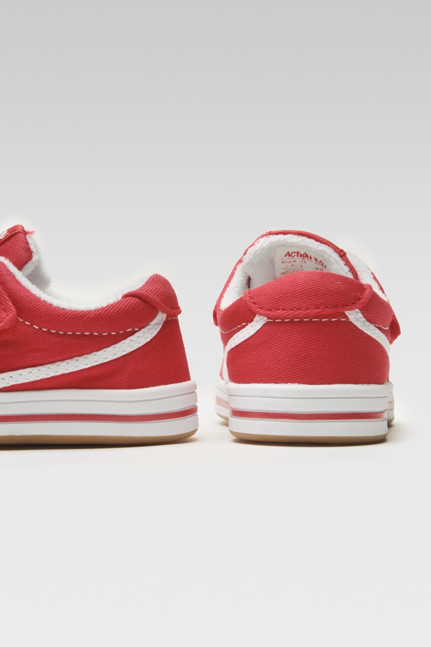 Półbuty Action Boy CP23-6090 Czerwony