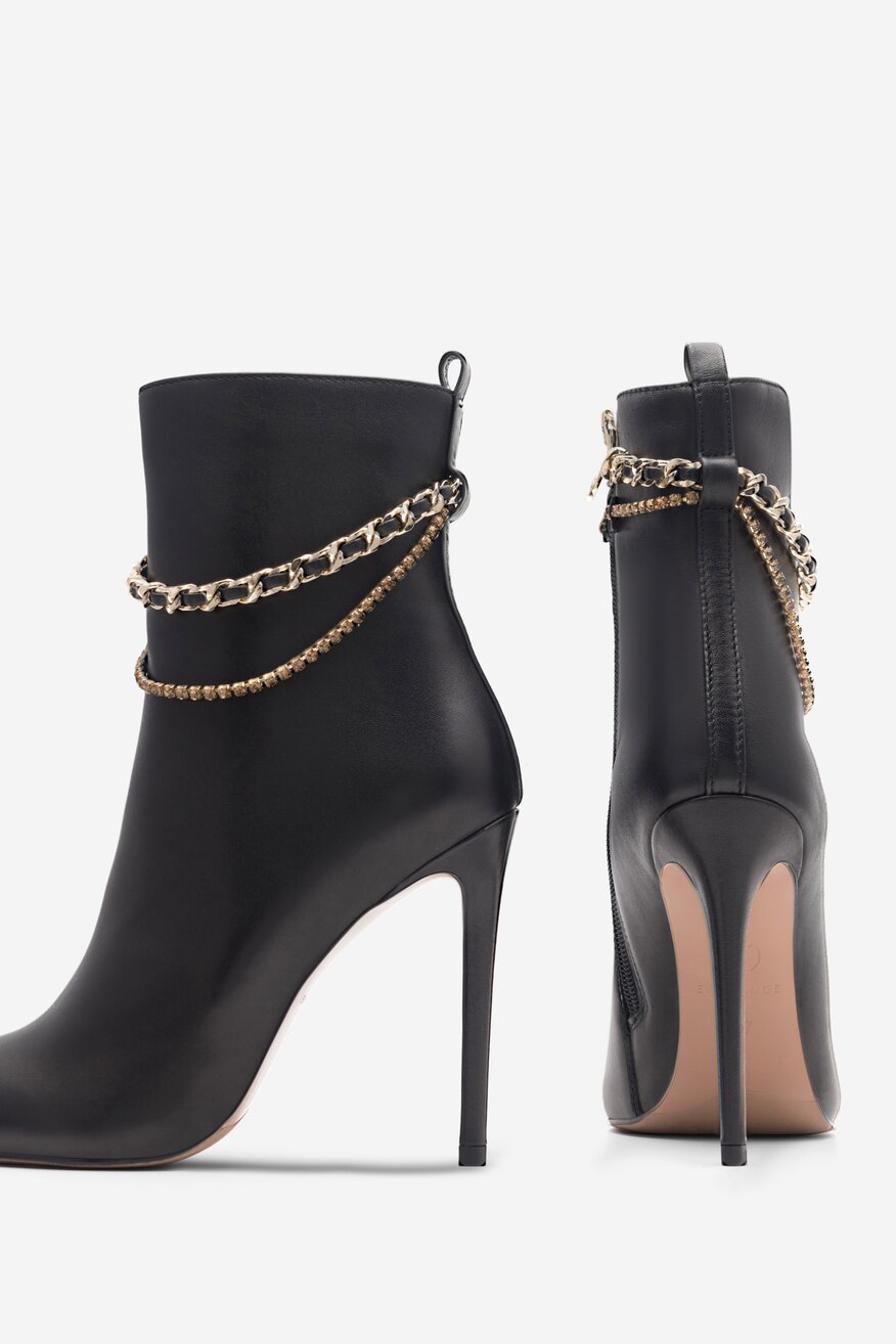 Botki EVA MINGE CEUTA-71X-217 Czarny