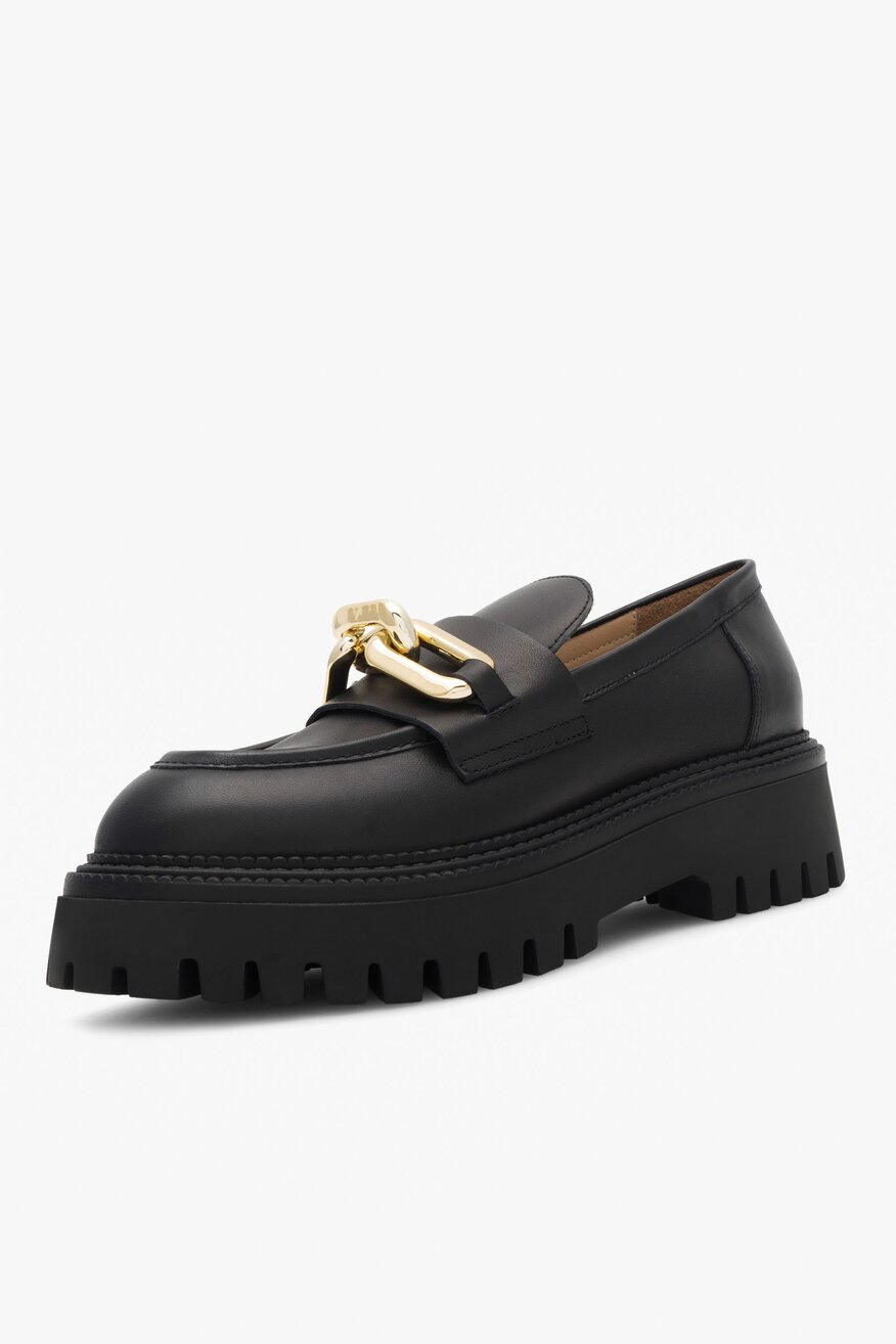 Półbuty Gino Rossi 8040 Czarny