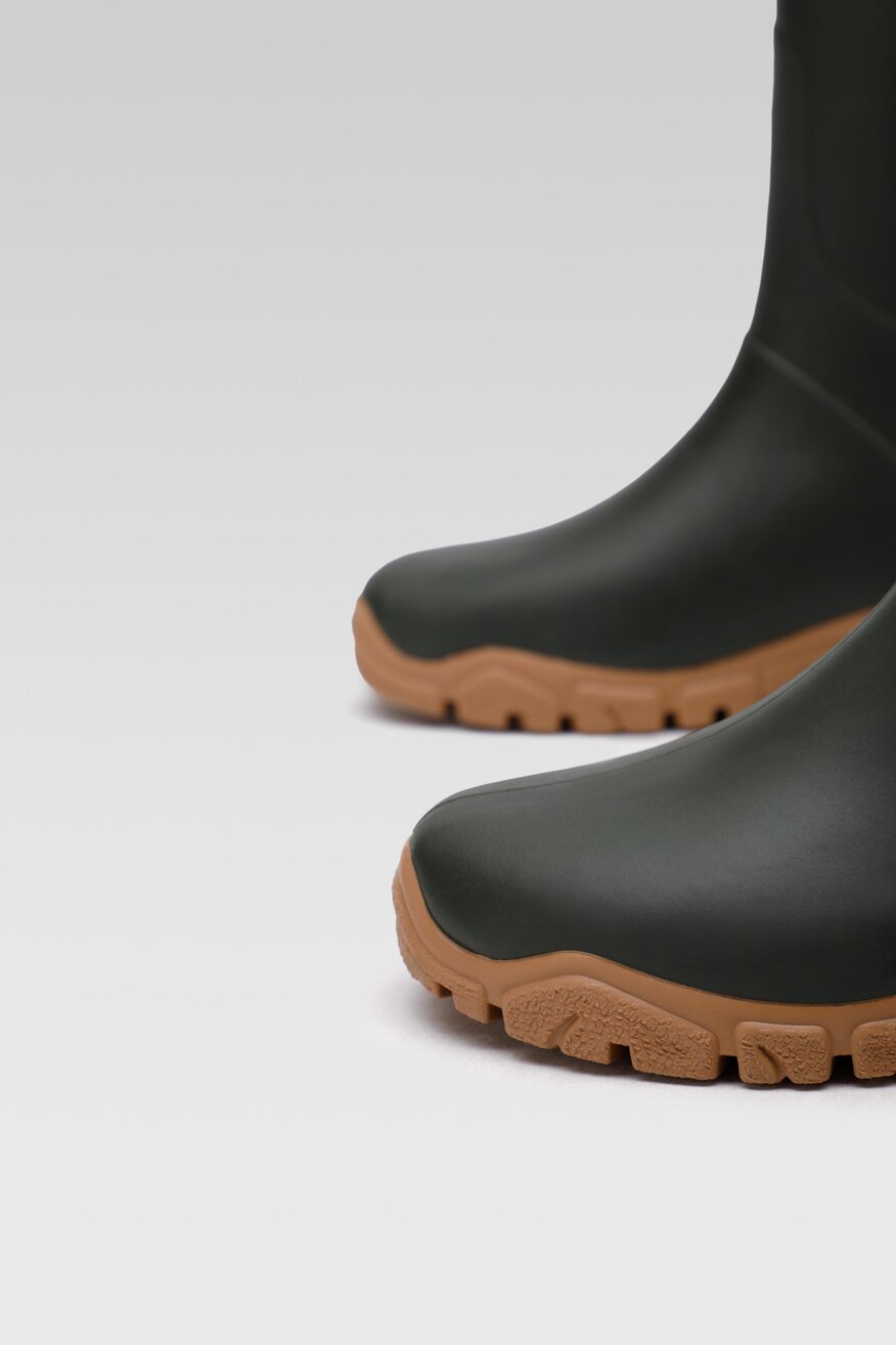 Kalosze BOATILUS DUCKY SMELLY WELLY RAIN BOOT BOY. Khaki