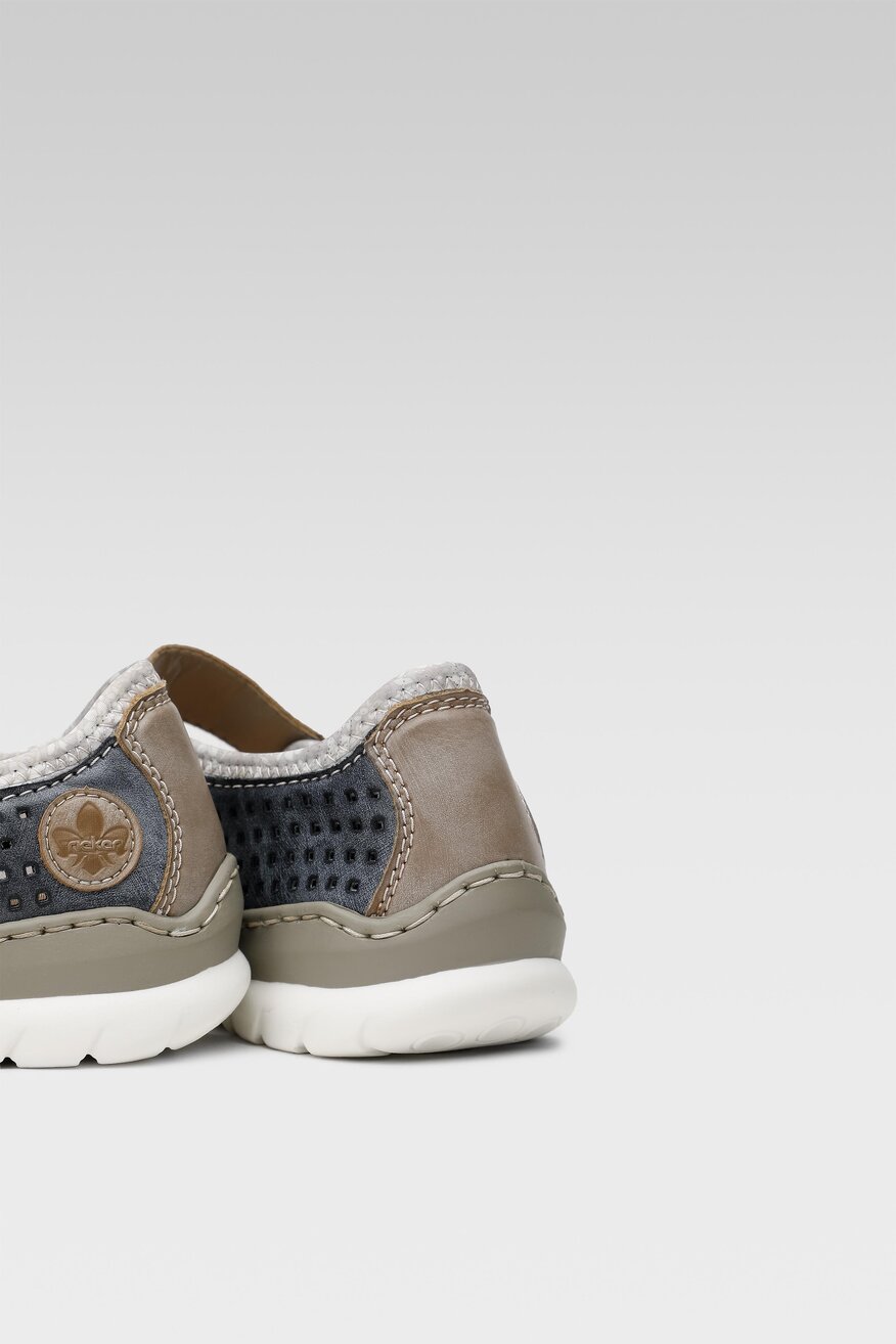 Półbuty Rieker L32B5-42 Niebieski